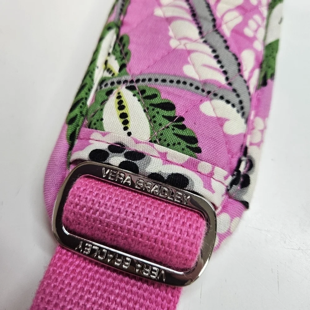 NEW Vera Bradley Priscilla Pink Floral Messenger Baby Bag